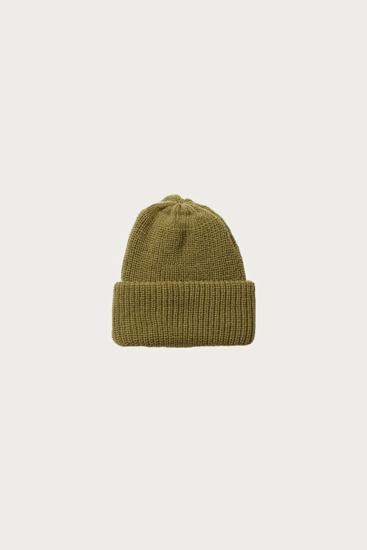 Rototo Cozy Chunky Beanie - Light Olive< Accessories