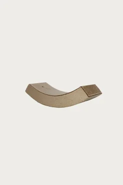 Binu Binu Curve Roof Tile Incense Holder - Clay Beige< Homegoods