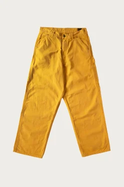 orSlow Dad's Fit Oxford Painter Pants - Yellow< Pants