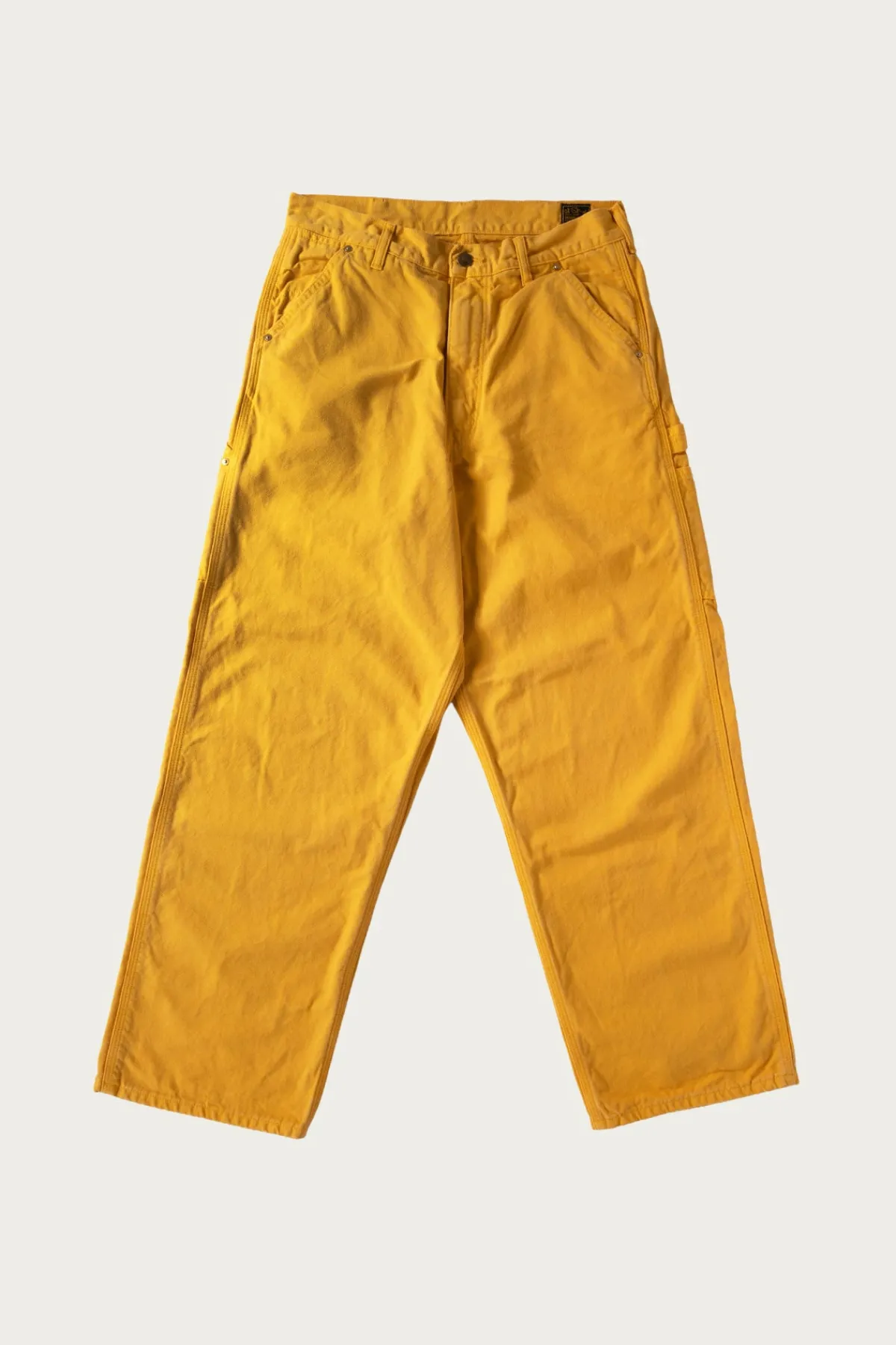 orSlow Dad's Fit Oxford Painter Pants - Yellow< Pants