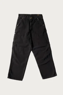 orSlow Dad's Fit Oxford Painter Pants - Black< Pants