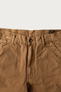 orSlow Dad's Fit Oxford Painter Pants - Brown< Pants