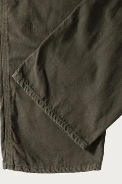 orSlow Dad's Fit Oxford Painter Pants - Army Green< Pants