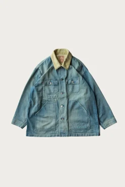 Cottle Dear Denim Traveling Coverall - Light Indigo< Coats, Jackets, And Vests