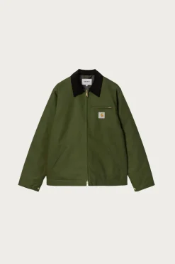 Carhartt Work In Progress Detroit Jacket - Olive/Black (Rigid)< Coats, Jackets, And Vests
