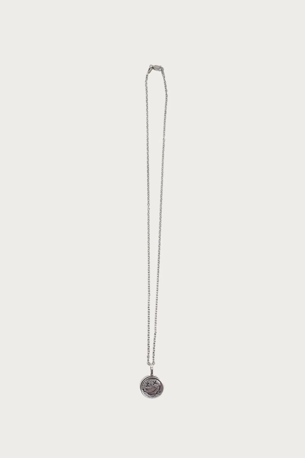 North Works Drunk Smile Pendant with Chain< Accessories