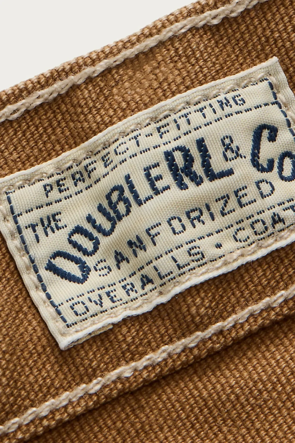 RRL Engineer Fit Distressed Carpenter Pant - Khaki< Pants