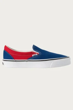 Vans Engineered Garments x OTW Slip-On 98 - Red/Navy< Footwear