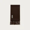 Our Legacy Estate Scarf - Espresso Double Wool< Accessories