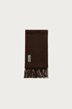 Our Legacy Estate Scarf - Espresso Double Wool< Accessories