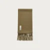 Our Legacy Estate Scarf - Olive Double Wool< Accessories