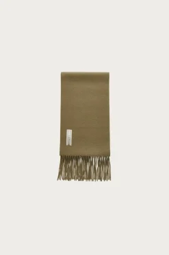 Our Legacy Estate Scarf - Olive Double Wool< Accessories