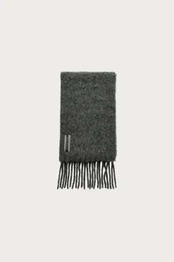 Our Legacy Estate Scarf - Phantom Fuzzy Alpaca< Accessories