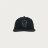 Brain Dead Extended Strap 6 Panel Logohead Hat - Black< Accessories