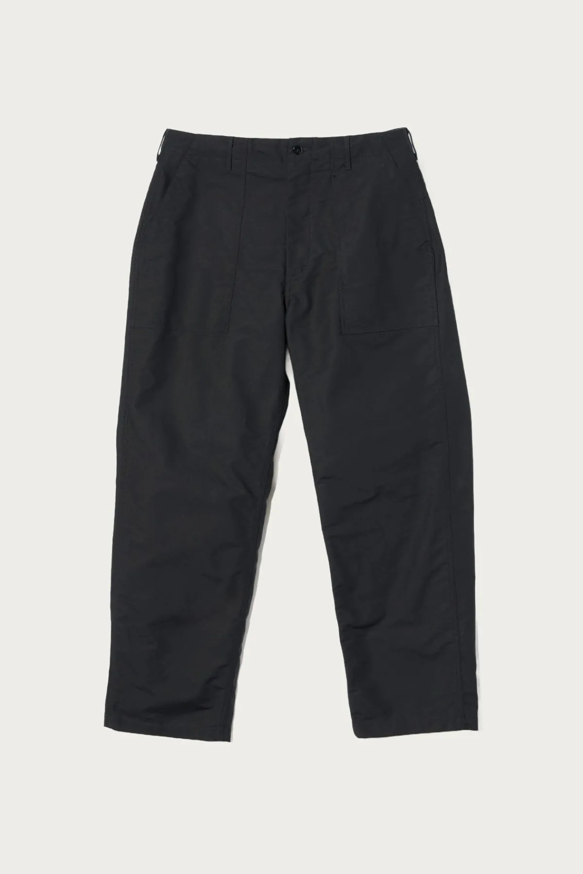 Engineered Garments Fatigue Pant - Black Cotton Double Cloth< Pants