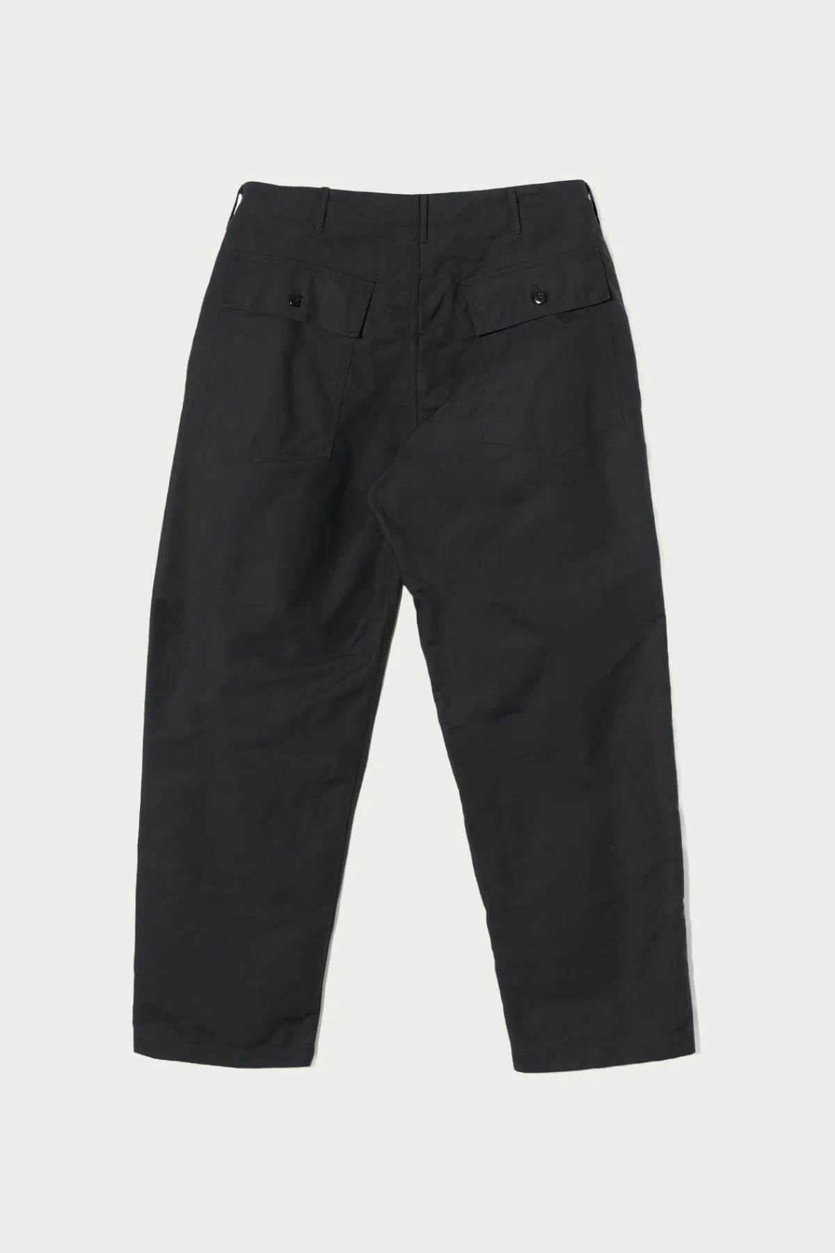 Engineered Garments Fatigue Pant - Black Cotton Double Cloth< Pants