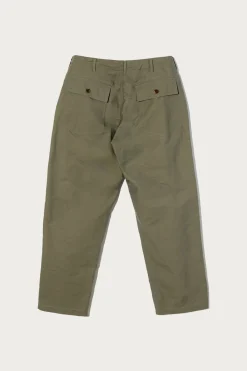 Engineered Garments Fatigue Pant - Olive Cotton Double Cloth< Pants
