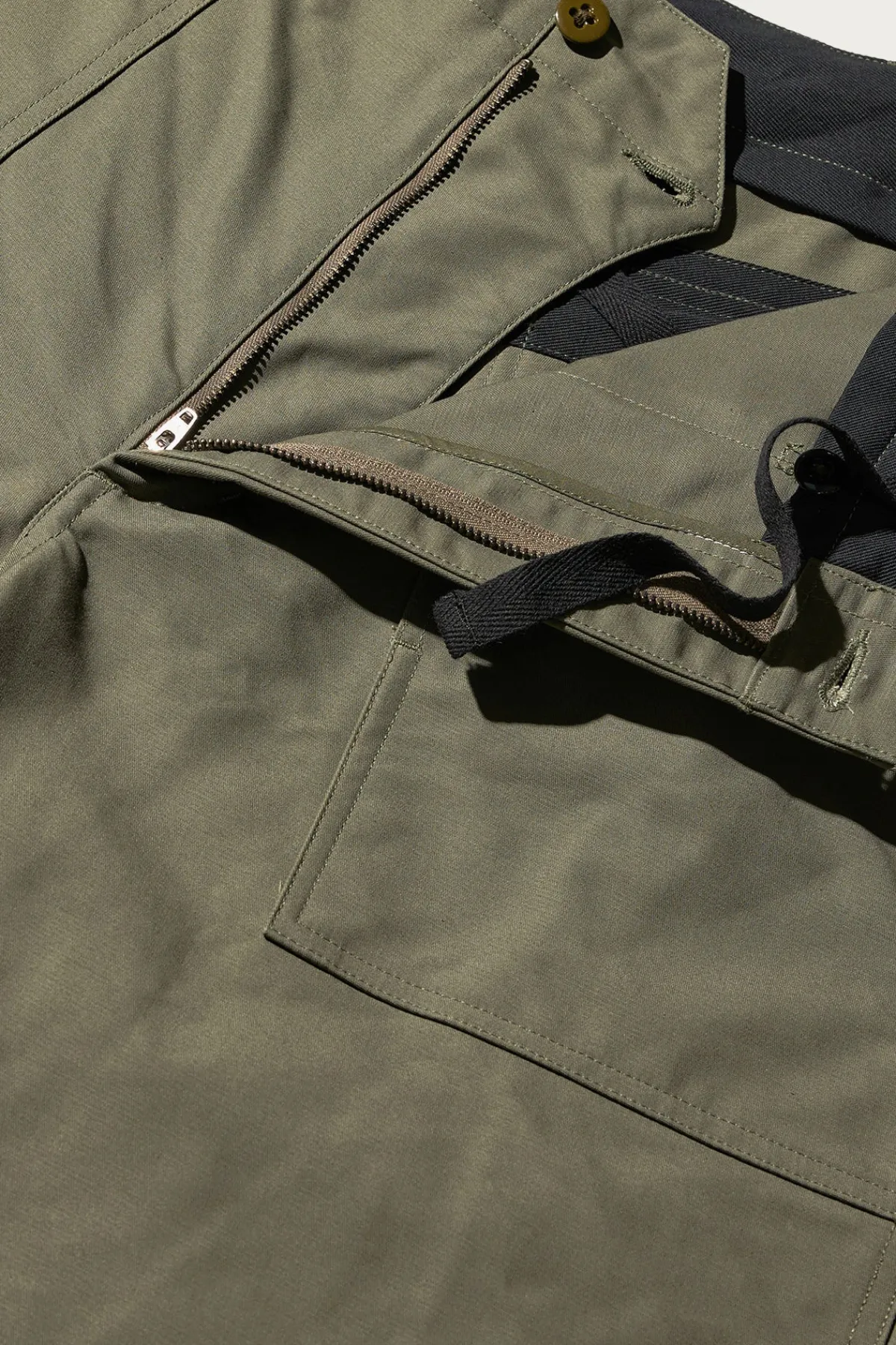 Engineered Garments Fatigue Pant - Olive Cotton Double Cloth< Pants