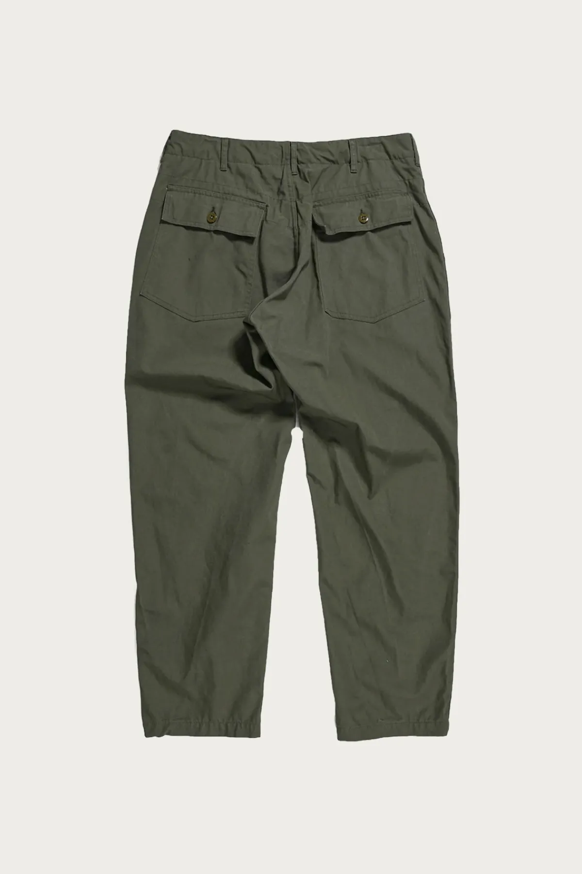 Engineered Garments Fatigue Pant - Olive Heavyweight Ripstop< Pants