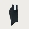 Beams Japan fennica Paper Mix Socks - Charcoal Grey< Accessories