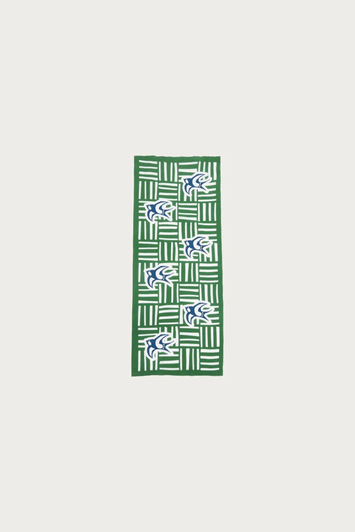 Beams Japan fennica Swallow Handkerchief - Green< Accessories