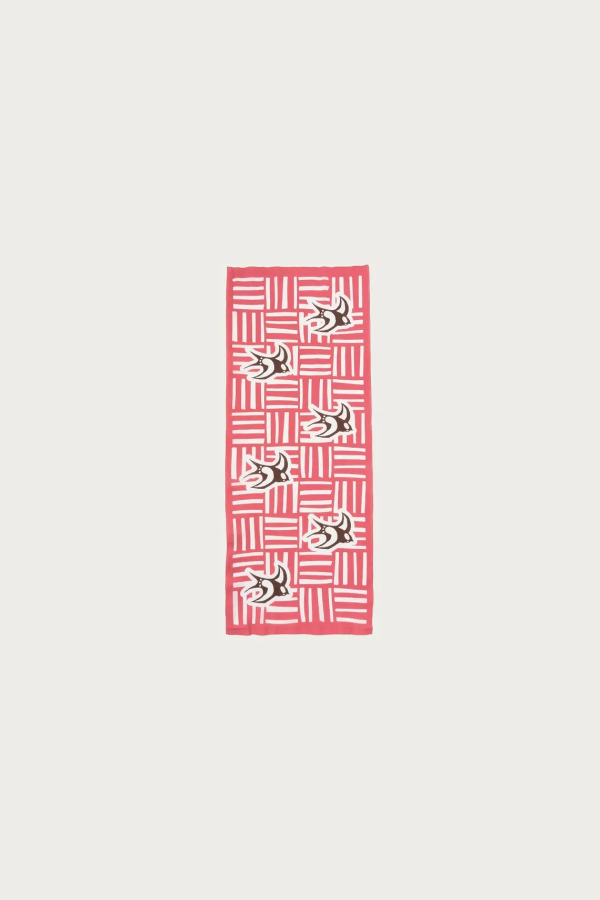 Beams Japan fennica Swallow Handkerchief - Red< Accessories