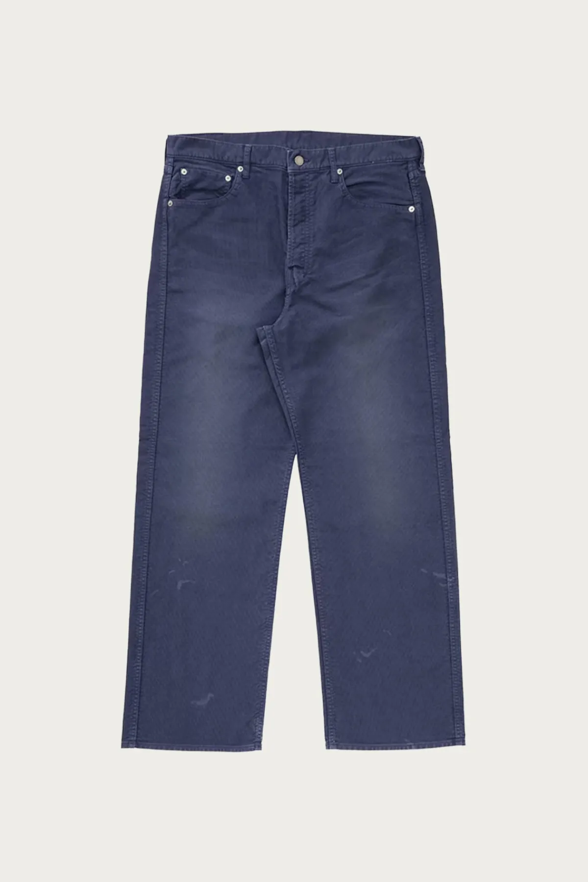 Visvim Fluxus 01 Wide G. Cords - Blue< Pants