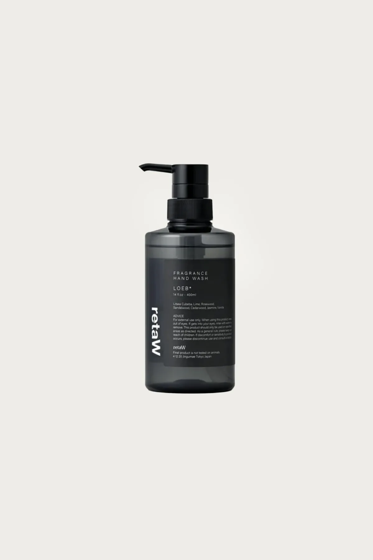 retaW Fragrance Hand Wash - Loeb< Apothecary