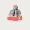 Kapital 3G Wool Cable Knit Cap - Flash Pink< Accessories
