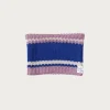 Kapital 3G Wool Cable Snood - Purple< Accessories