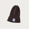 Kapital 5G Wool Knit Cap - Brown< Accessories