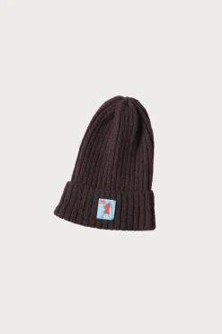 Kapital 5G Wool Knit Cap - Brown< Accessories