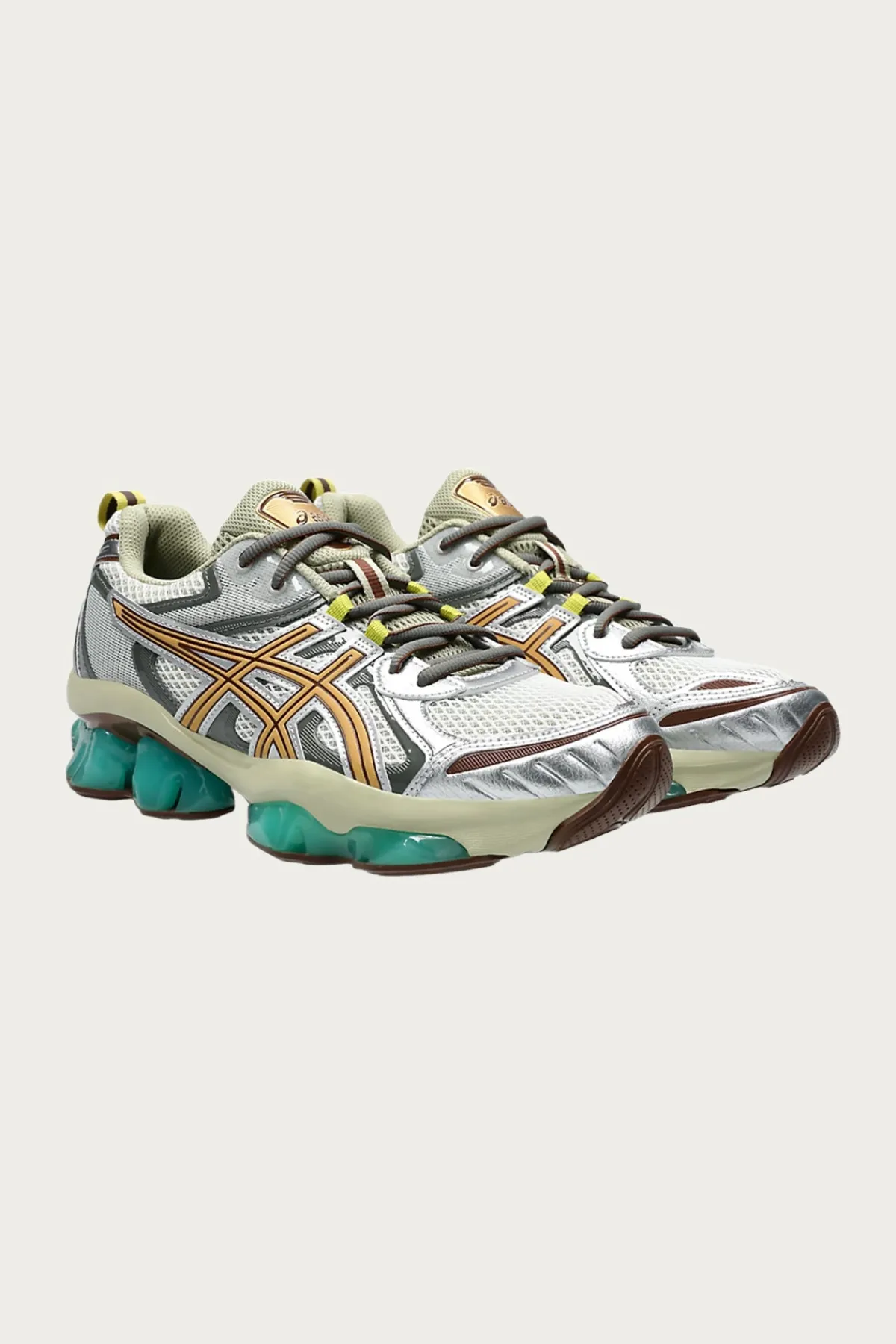 ASICS Gel-Quantum Kinetic - White/Khaki< Footwear