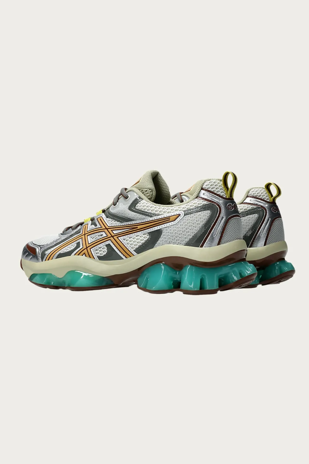 ASICS Gel-Quantum Kinetic - White/Khaki< Footwear
