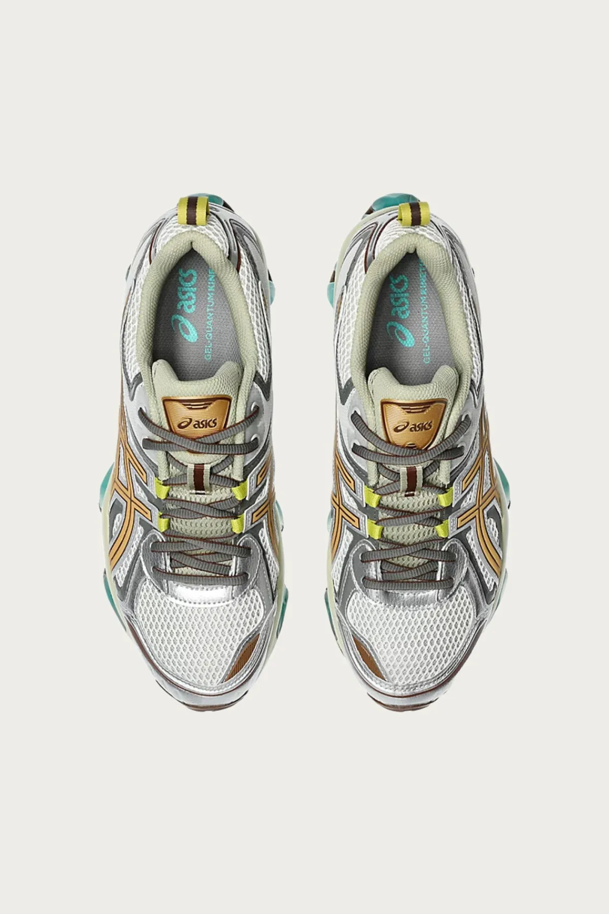 ASICS Gel-Quantum Kinetic - White/Khaki< Footwear