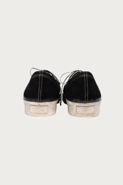 Niceness Georgia NN Leather Yacht Shoes - Black< Footwear