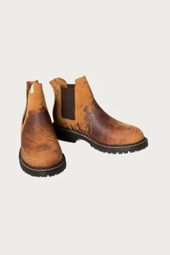 Visvim Gornergrat Mid-Folk - Lt. Brown< Footwear