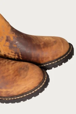 Visvim Gornergrat Mid-Folk - Lt. Brown< Footwear
