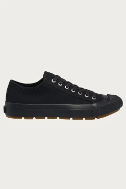 P.F. Flyers Grounder Lo - Black/Black< Footwear