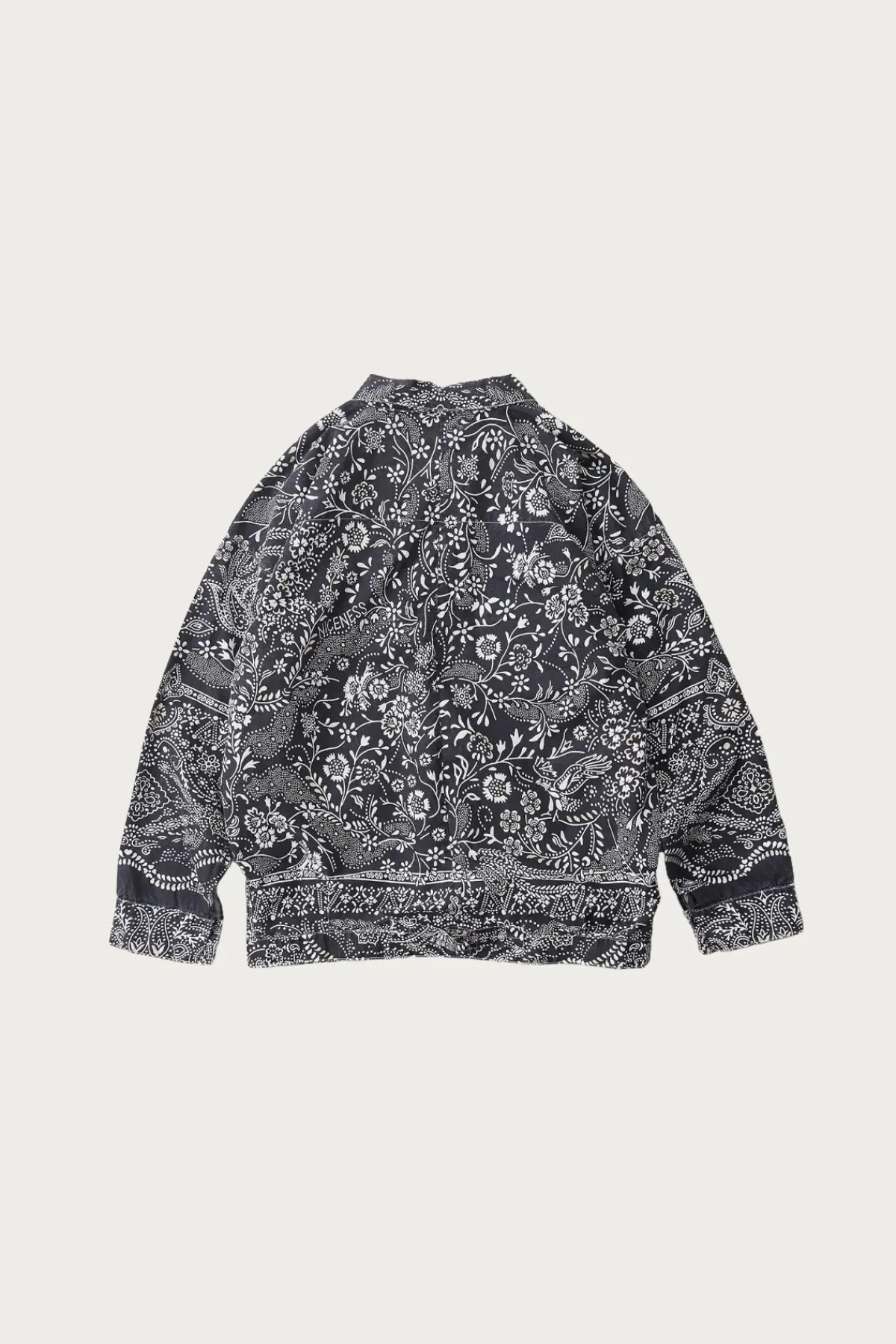 Niceness Gyan Bandana Trucker Jacket - Black< Coats, Jackets, And Vests