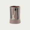 Beams Japan Hamadagama Vase Small - Black Line< Homegoods