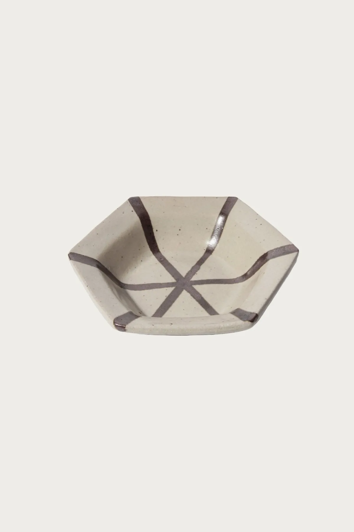 Beams Japan Hamadagama x fennica Hexagon Plate - White< Homegoods