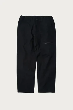 FrizmWORKS Heavy Canvas Destroyed Double Knee Pants - Black< Pants
