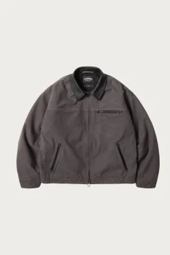 FrizmWORKS Heavy Canvas Destroyed Work Jacket - Mud< Coats, Jackets, And Vests