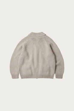 FrizmWORKS Heavy Cowichan Zipup Cardigan - Oatmeal< Sweaters