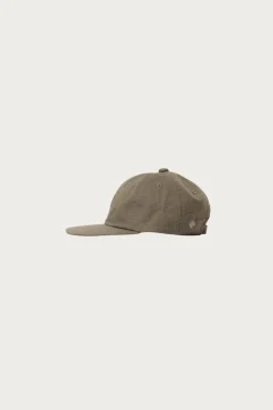 Beams Plus Herringbone 6Panel Cap - Olive< Accessories