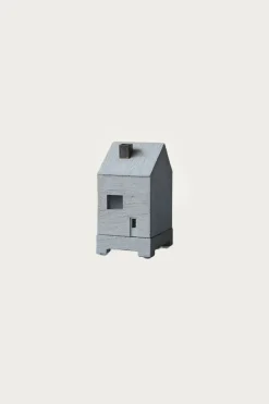 Pull Push House Incense Pot - Natural< Homegoods
