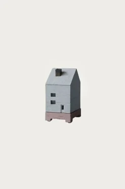 Pull Push House Incense Pot - Red< Homegoods
