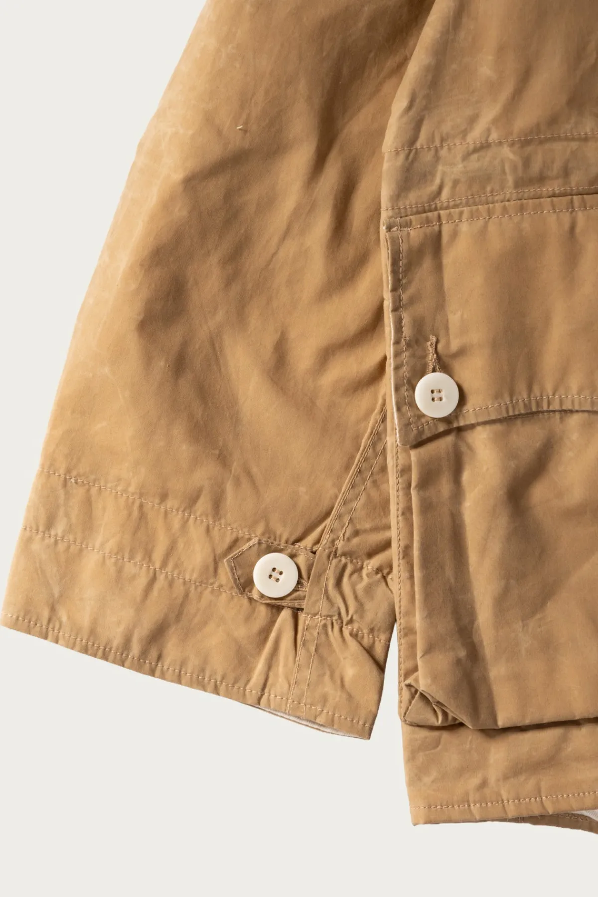 Monostereo I Found This Waxed Parka - Tan< Coats, Jackets, And Vests
