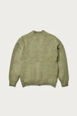 The Real McCoys JM Mohair Cardigan - Mint< Sweaters